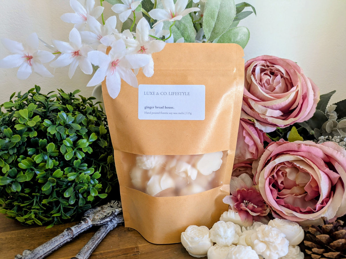 Gingerbread House Florette Soy Wax Melts 115g