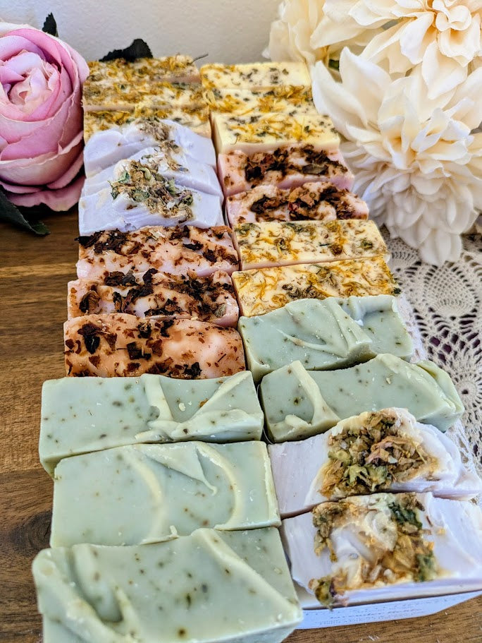 Australian Pink Clay & Rose Handmade Soap