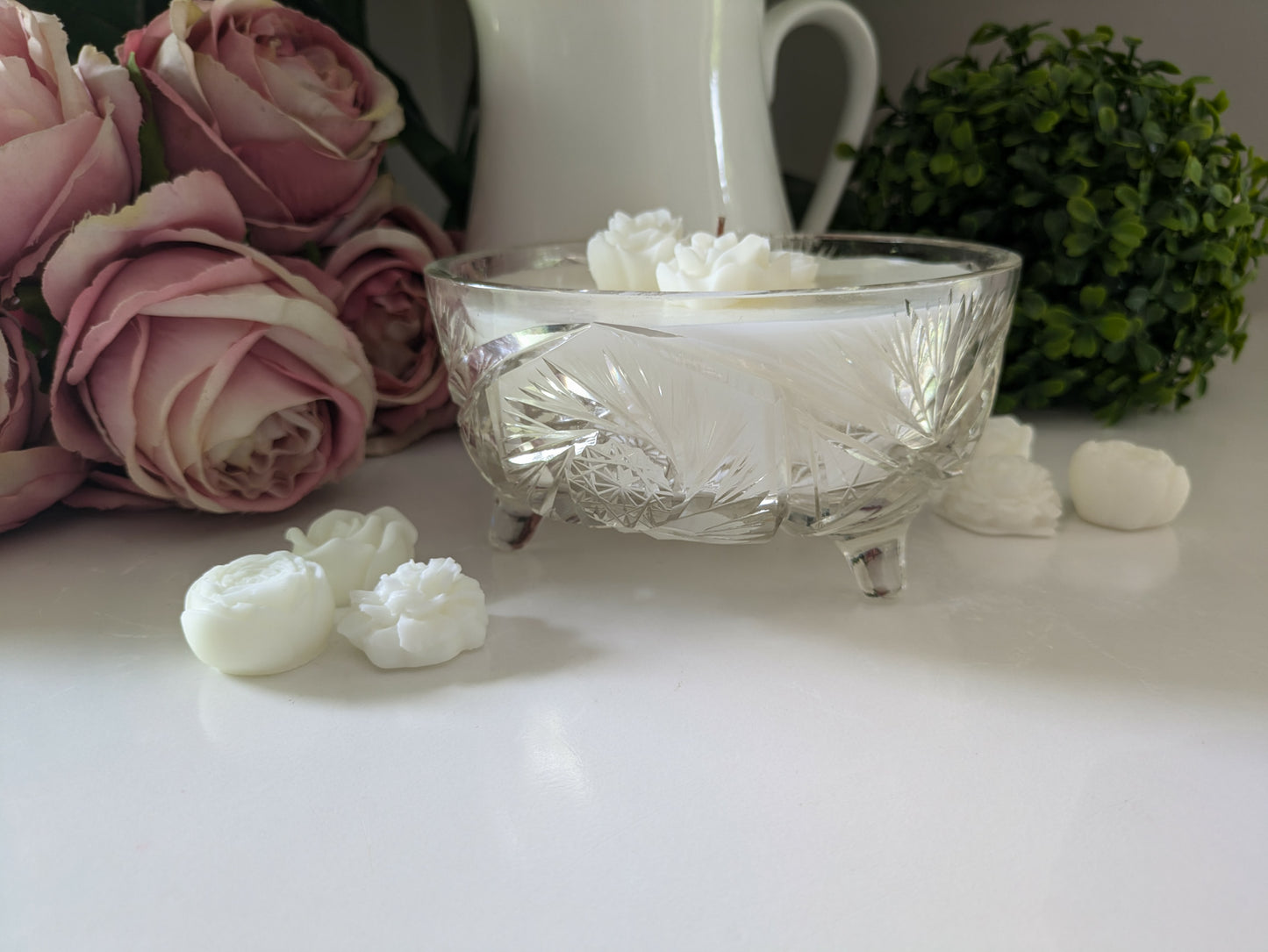 Round Cut Glass - Simply Vanilla | 600ml