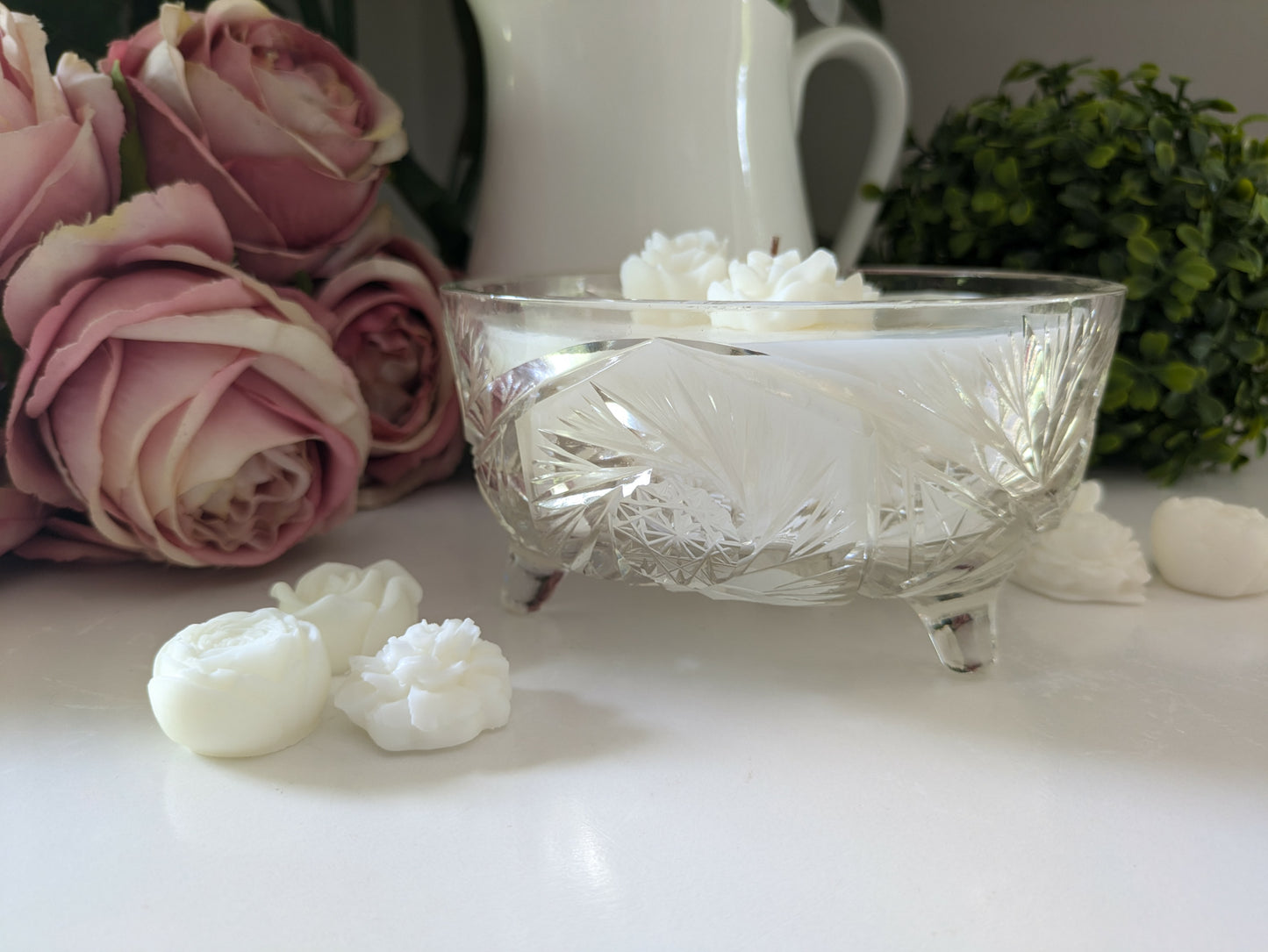 Round Cut Glass - Simply Vanilla | 600ml