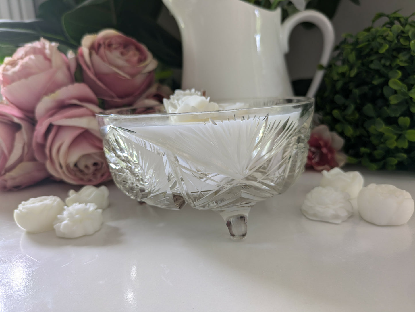 Round Cut Glass - Simply Vanilla | 600ml