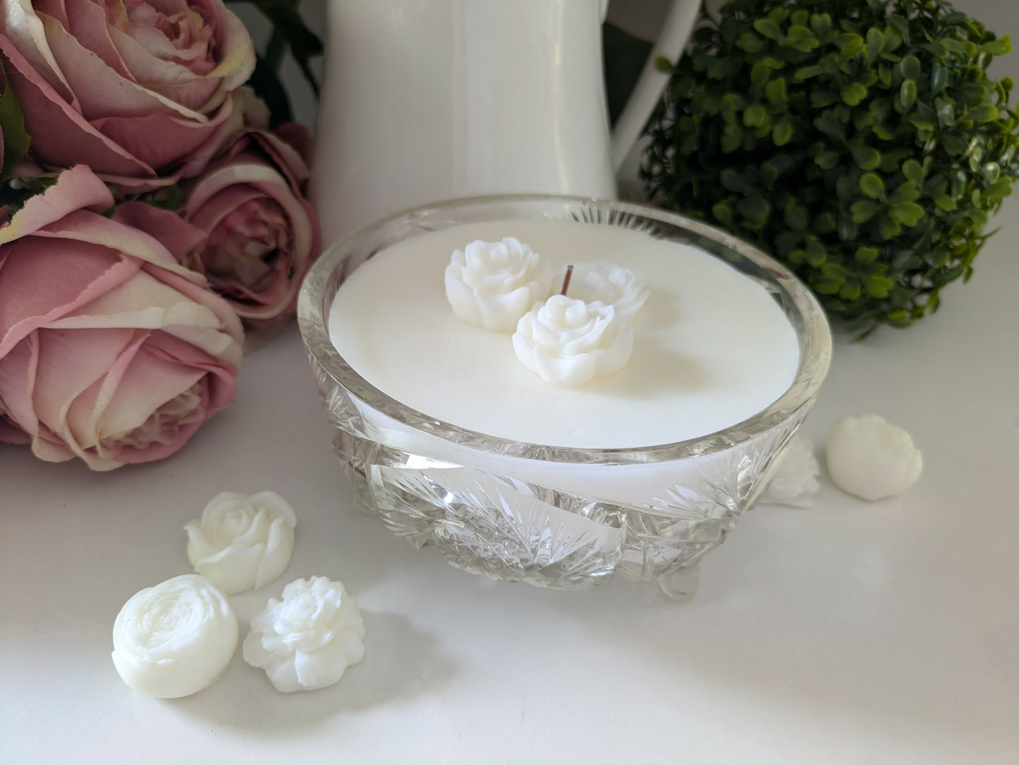 Round Cut Glass - Simply Vanilla | 600ml