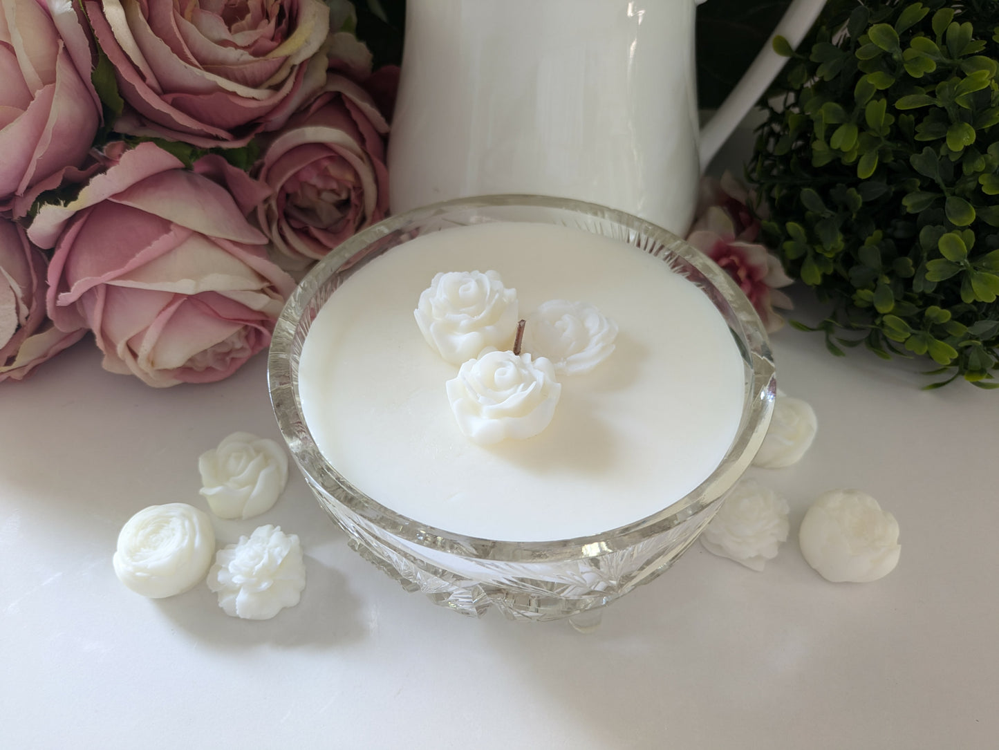 Round Cut Glass - Simply Vanilla | 600ml