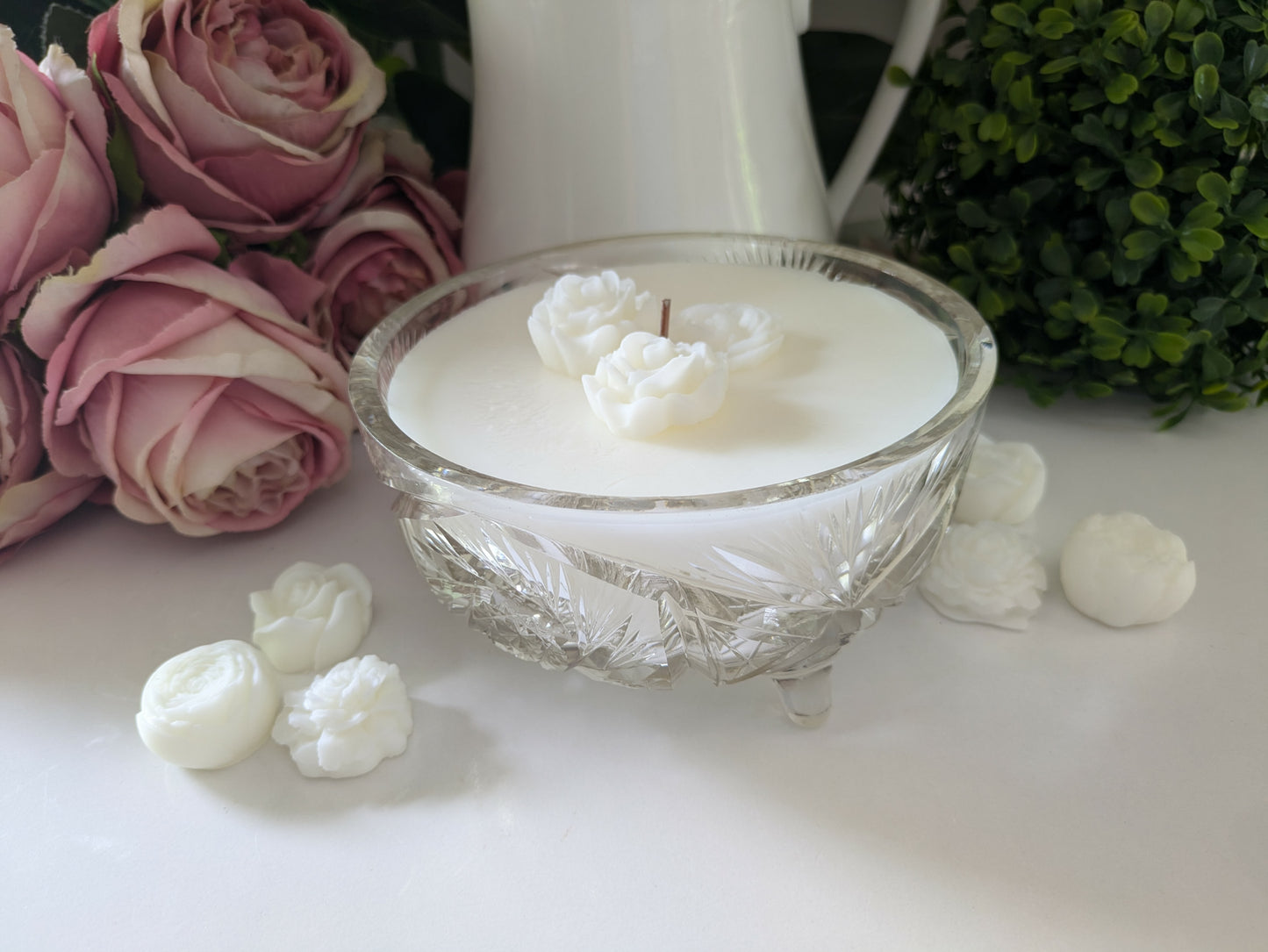 Round Cut Glass - Simply Vanilla | 600ml