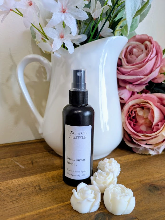 100ml Premium Fragrant Room & Linen Spray - HOME SWEET HOME (Australian Bush)