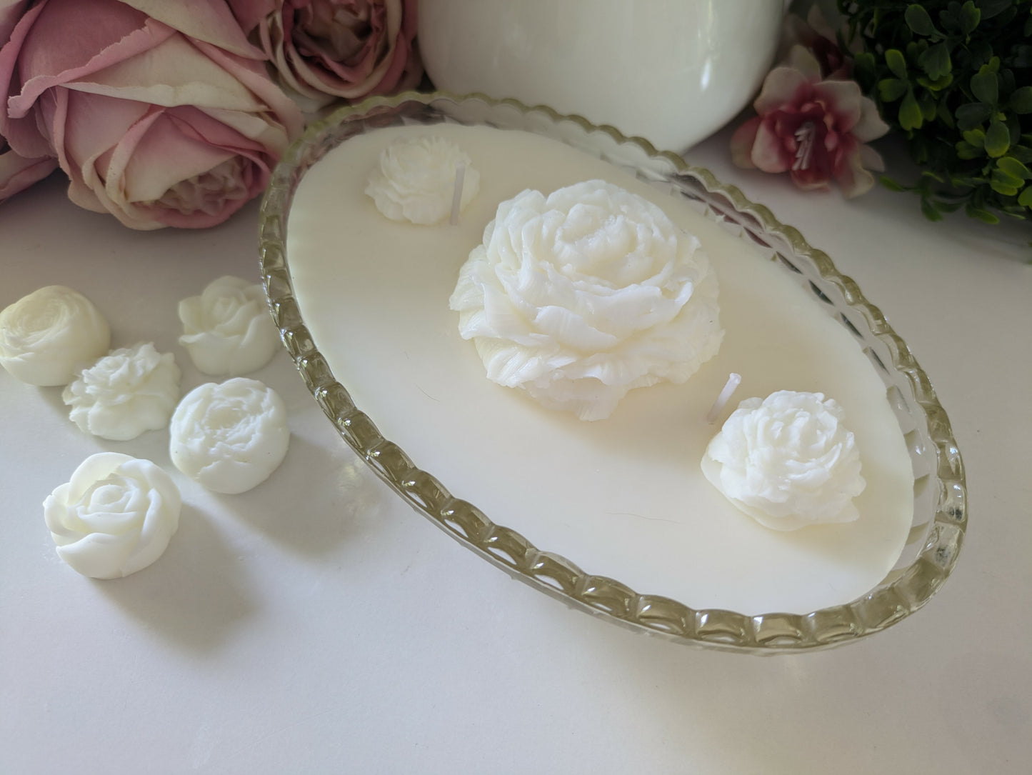 Oval Cut Glass  - Jasmine | 500ml