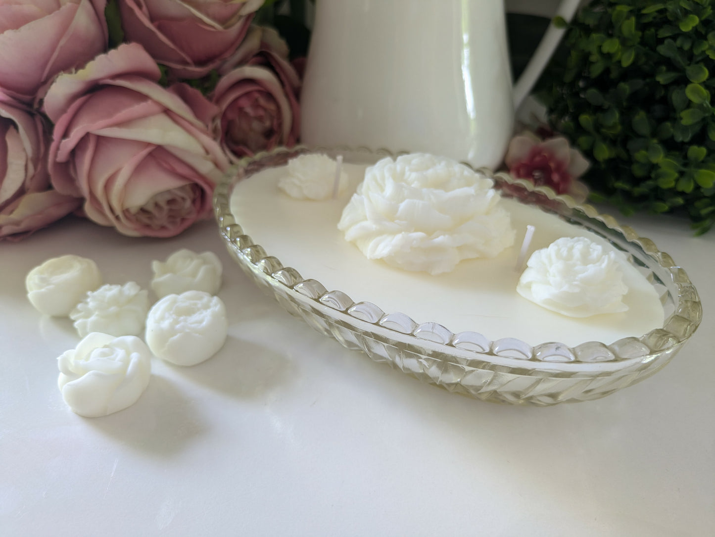 Oval Cut Glass  - Jasmine | 500ml