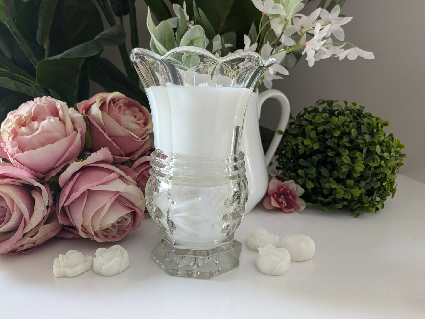 Tall Cut Glass - Wood Sage & Sea Salt | 700ml