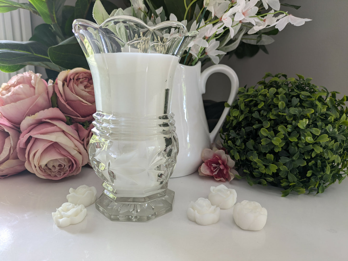 Tall Cut Glass - Wood Sage & Sea Salt | 700ml