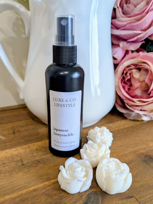 100ml Premium Fragrant Room & Linen Spray - JAPANESE HONEYSUCKLE
