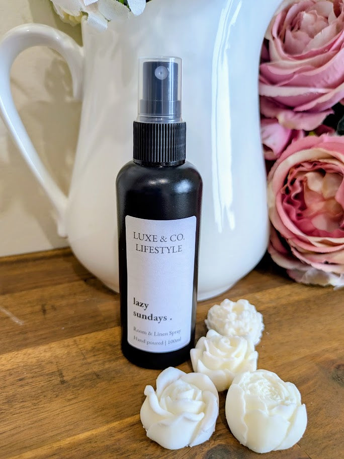 100ml Premium Fragrant Room & Linen Spray - LAZY SUNDAYS