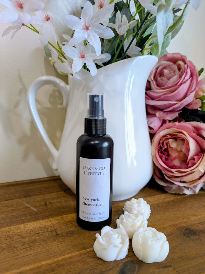 100ml Premium Fragrant Room & Linen Spray - NEW YORK CHEESECAKE