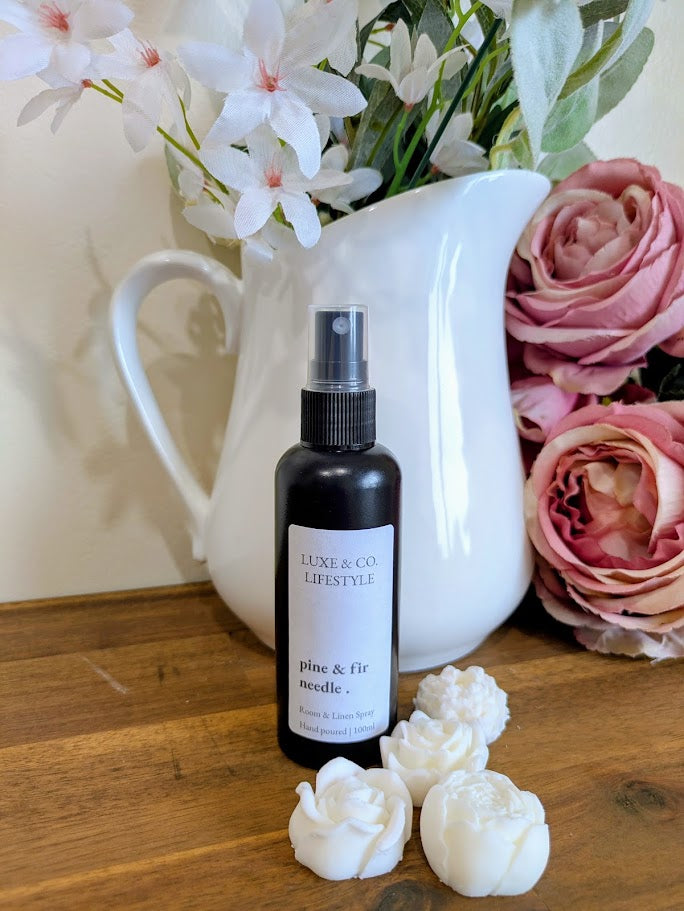 100ml Premium Fragrant Room & Linen Spray - PINE & FIR NEEDLE