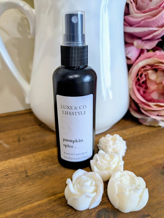 100ml Premium Fragrant Room & Linen Spray - PUMPKIN SPICE