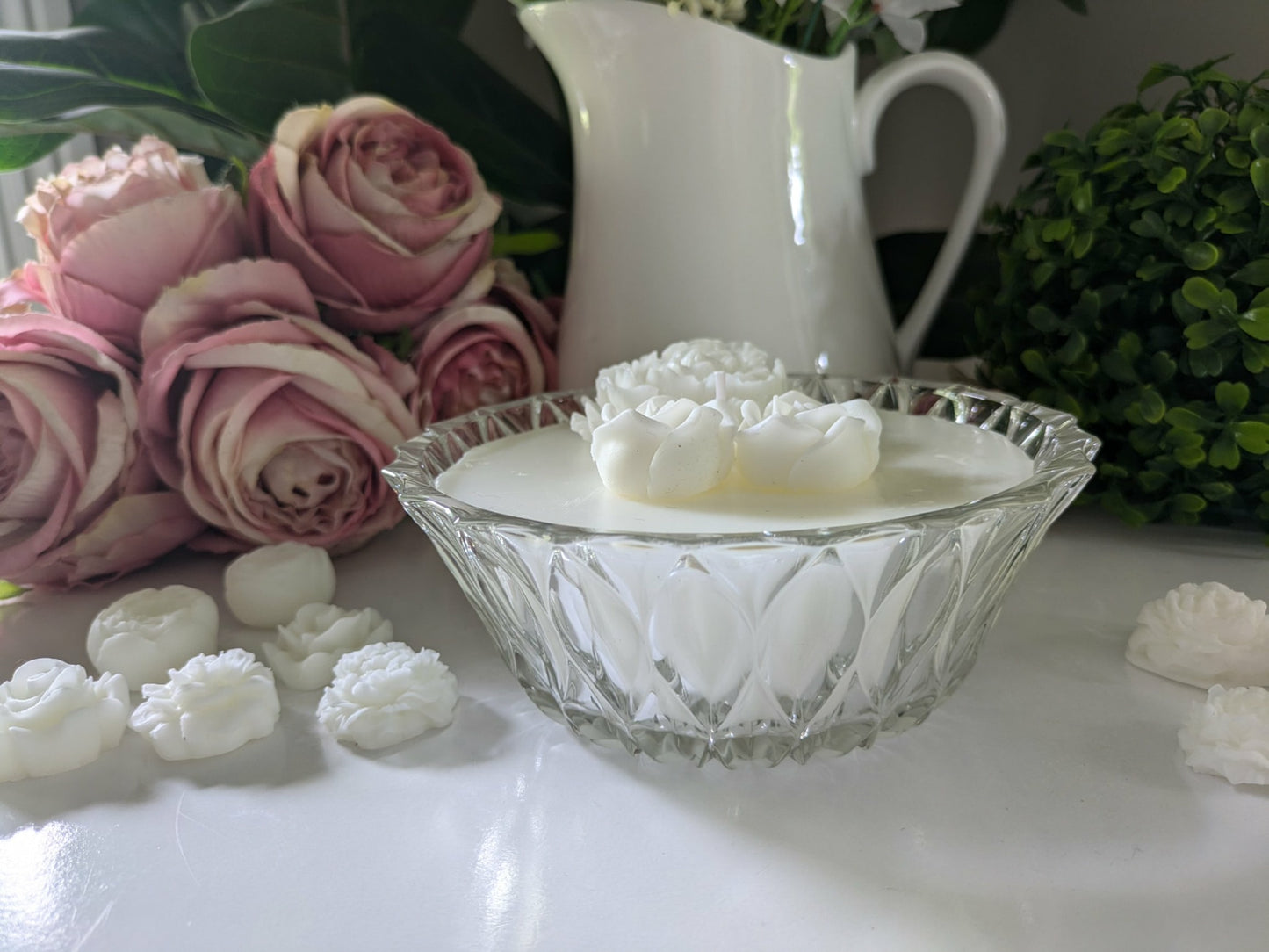 Round Cut Glass - Coconut & Lime | 500ml