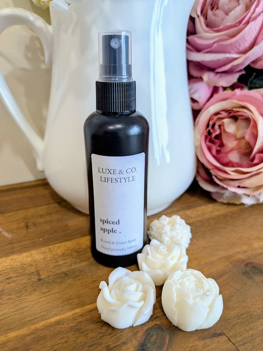 100ml Premium Fragrant Room & Linen Spray - SPICED APPLE