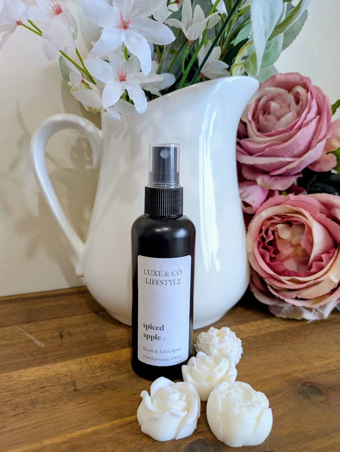 100ml Premium Fragrant Room & Linen Spray - SPICED APPLE