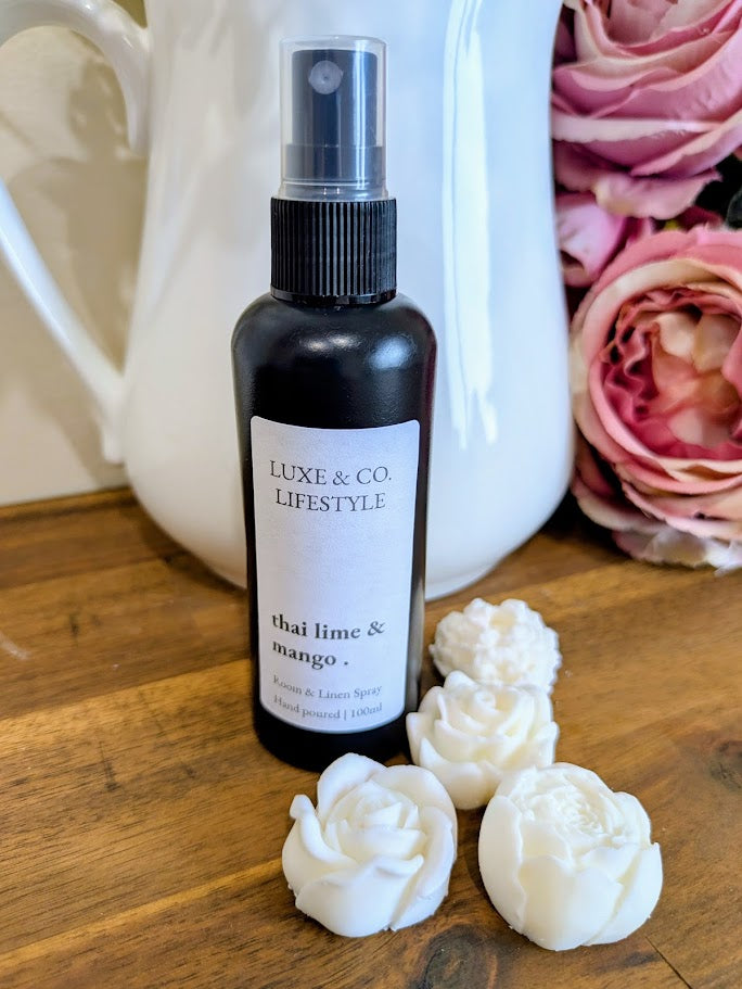 100ml Premium Fragrant Room & Linen Spray - THAI LIME & MANGO