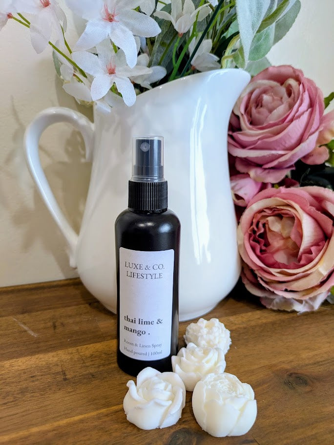 100ml Premium Fragrant Room & Linen Spray - THAI LIME & MANGO