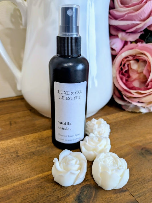 100ml Premium Fragrant Room & Linen Spray - VANILLA MUSK